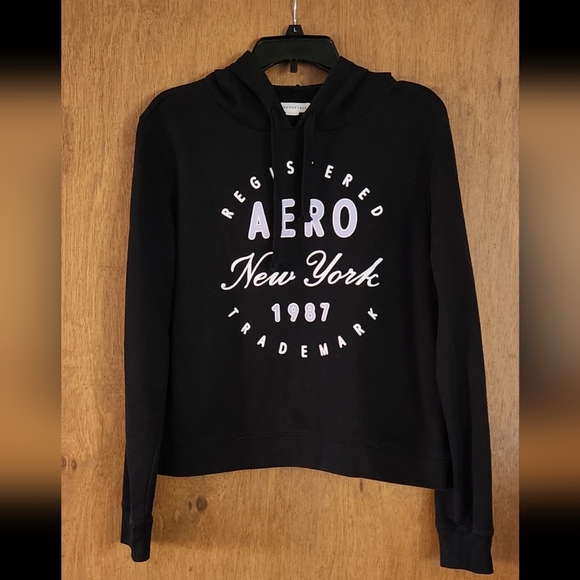 Aeropostale Tops - Aeropostale sweatshirt, size large, color black